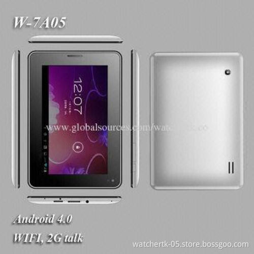 7-inch Tablet PC with Dual Core, 2G Calling